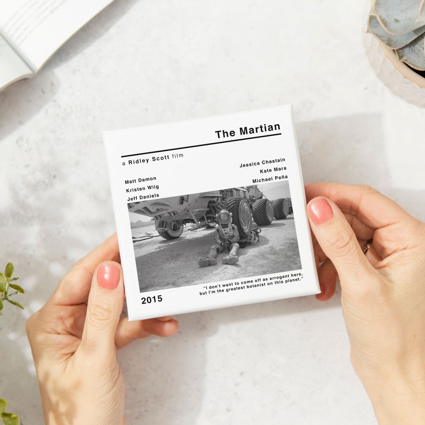 The Martian Movie Film Coaster