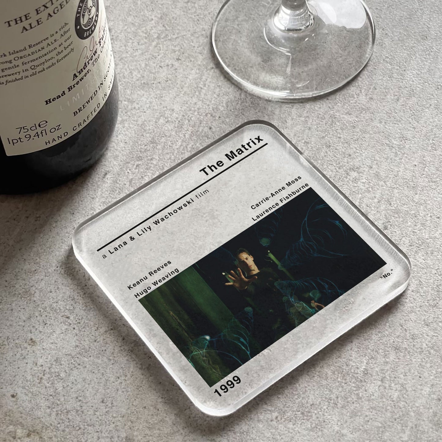 The Matrix Movie Film Coaster