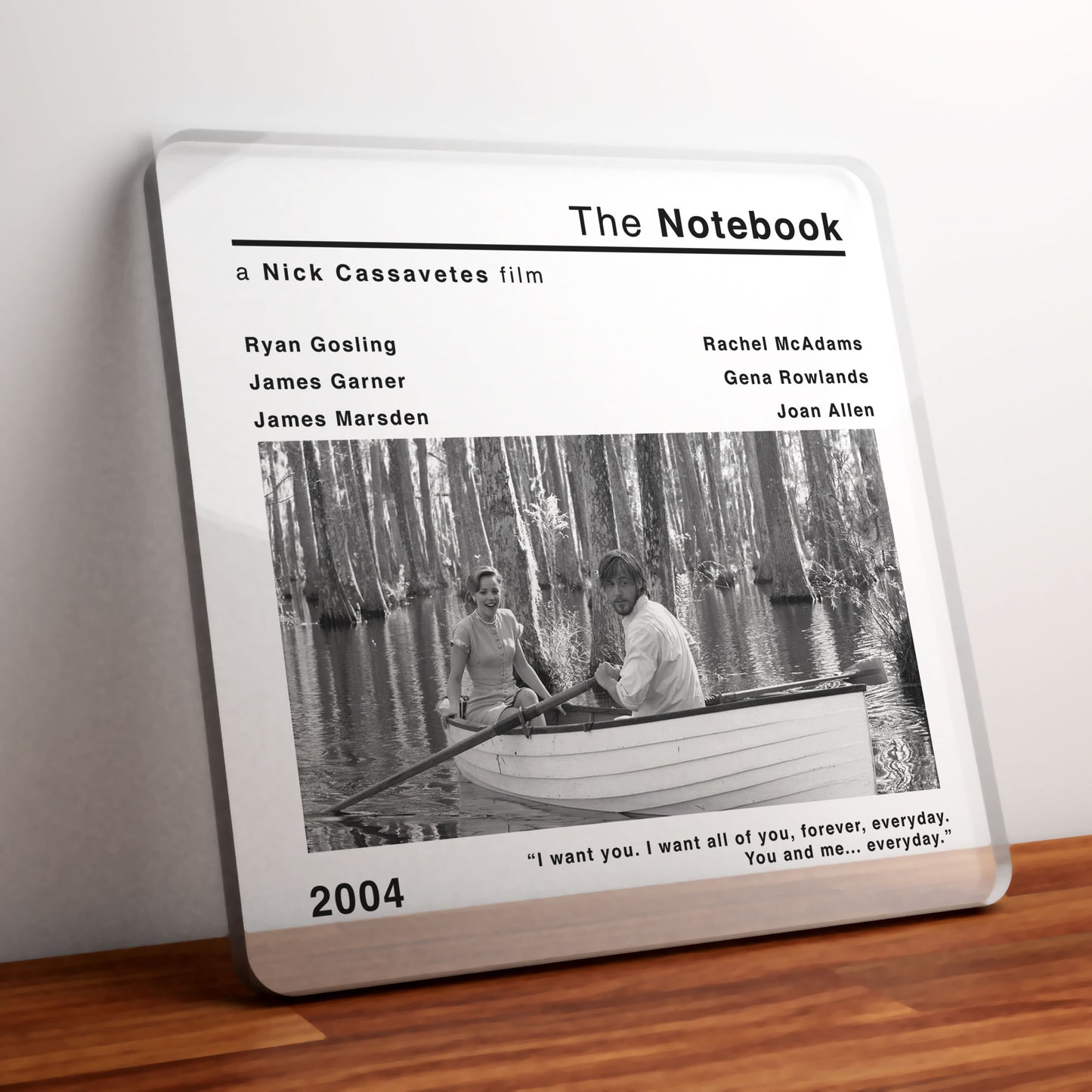 The Notebook Movie Film Coaster