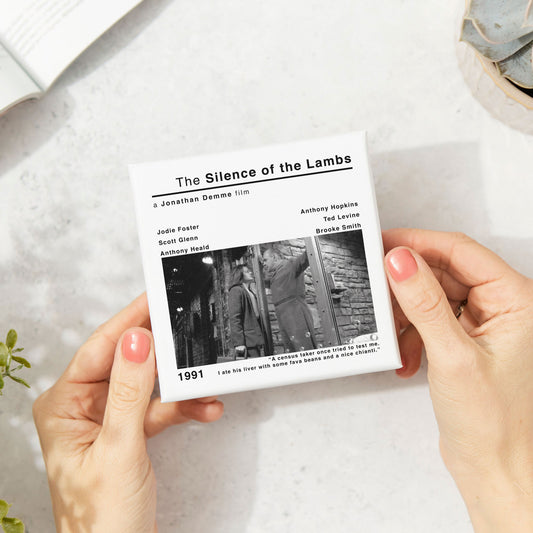 The Silence Of The Lambs Movie Film Coaster