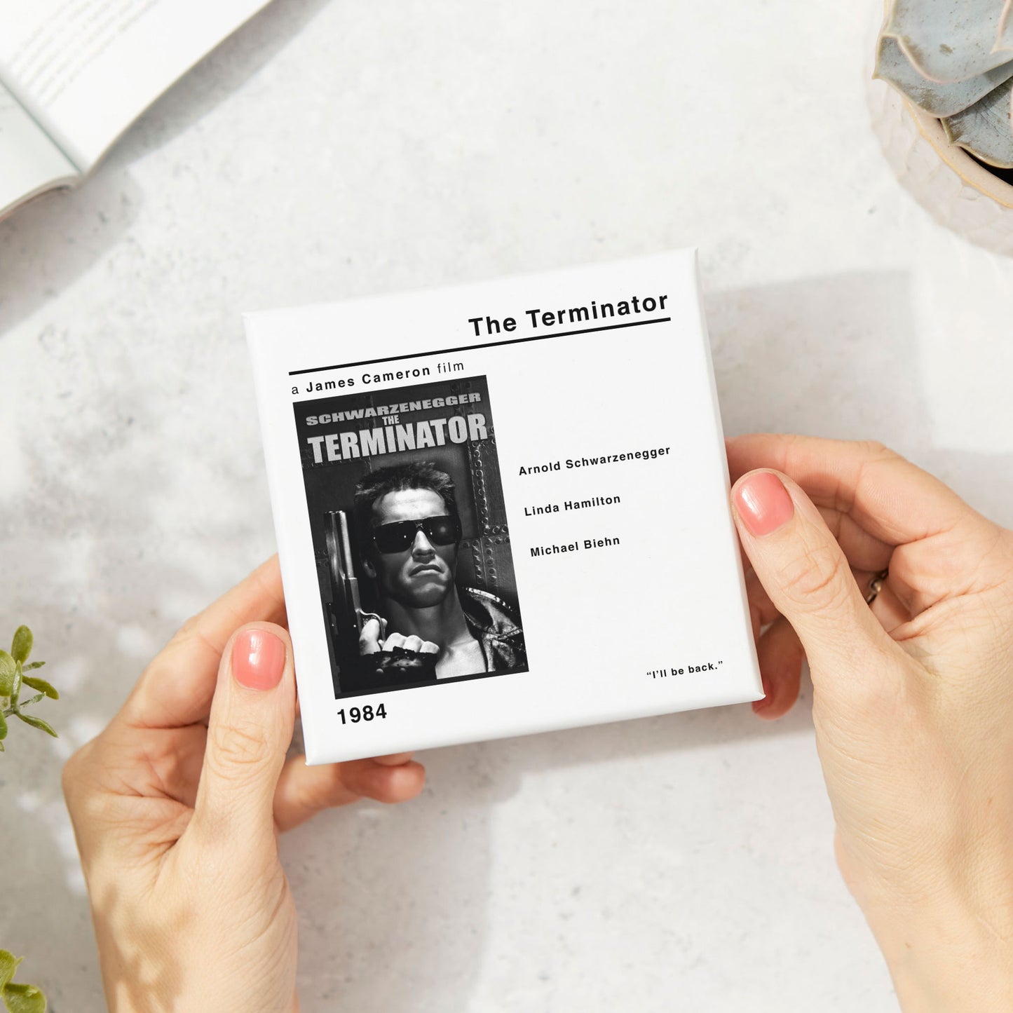 The Terminator Movie Film Coaster