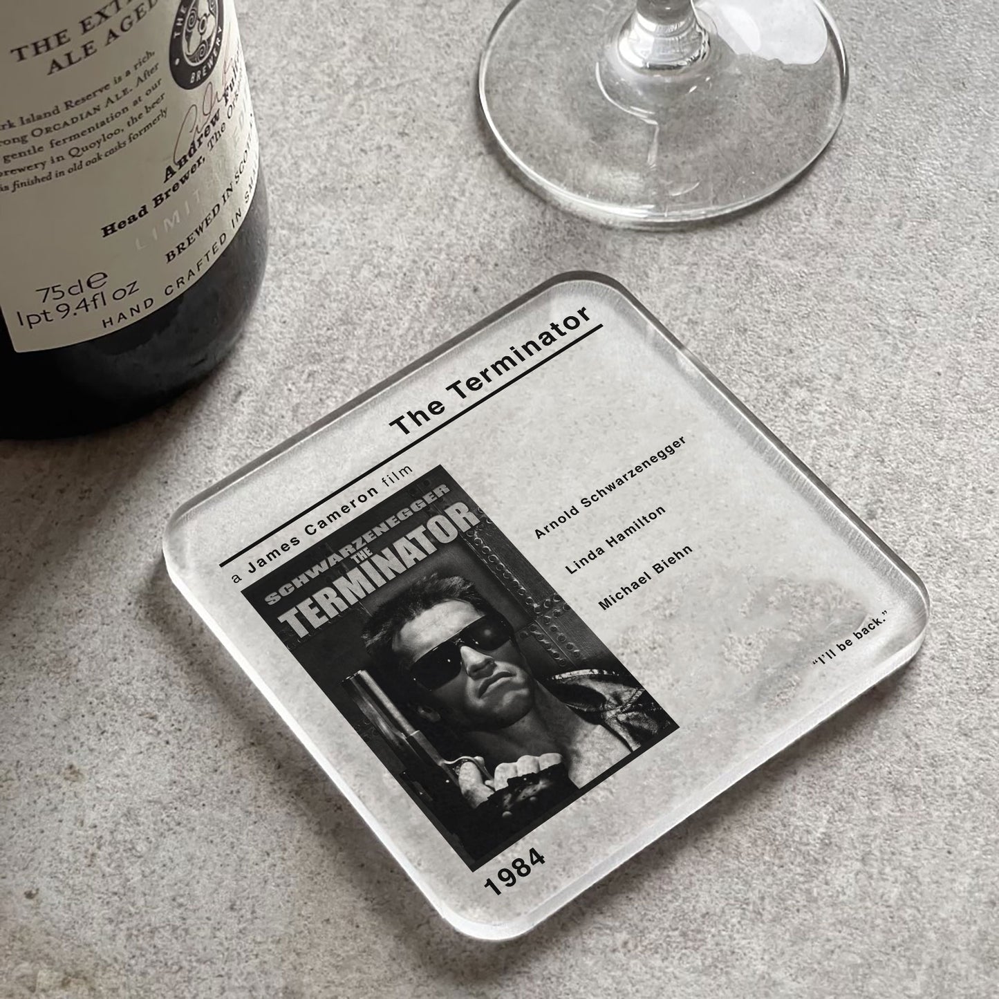 The Terminator Movie Film Coaster