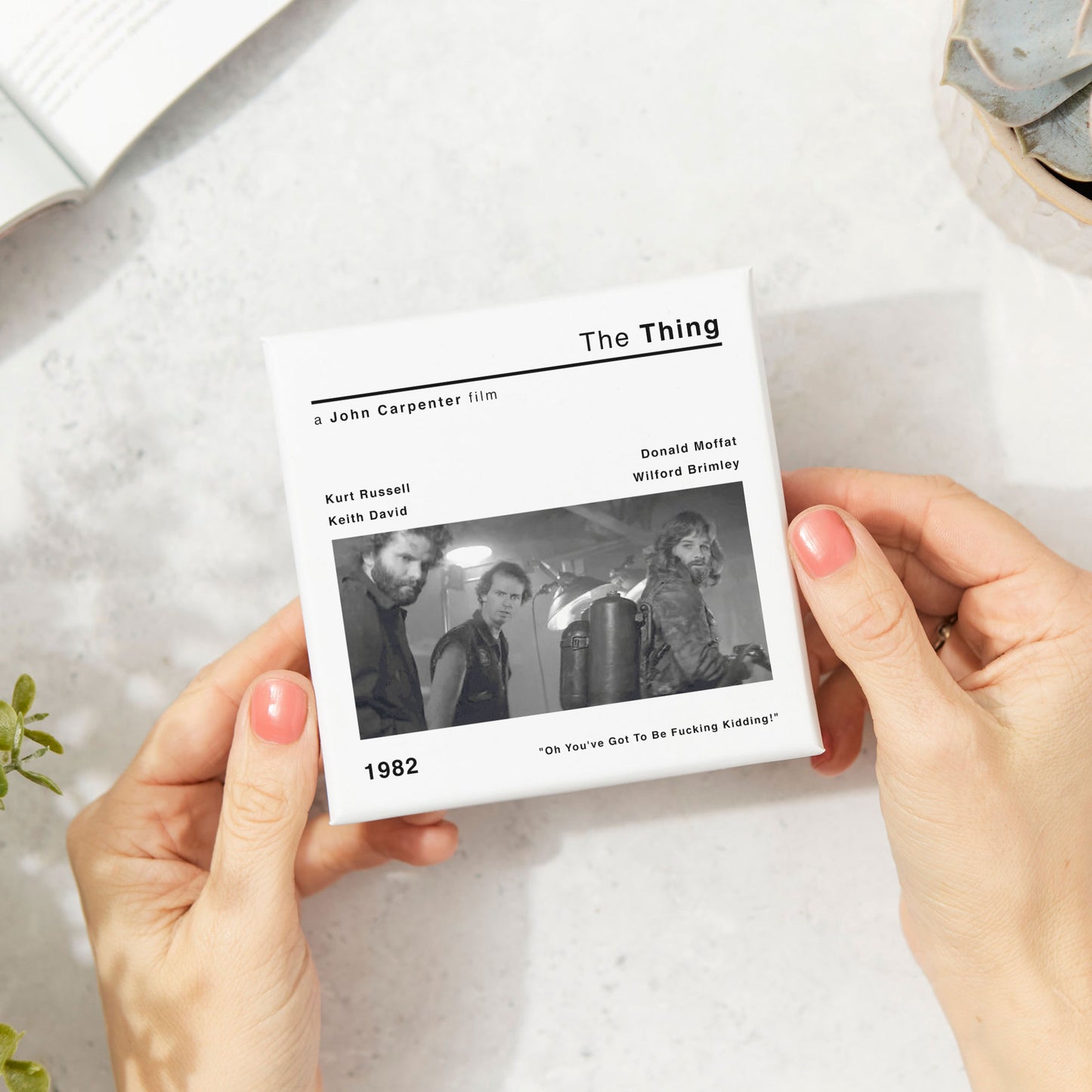 The Thing Movie Film Coaster