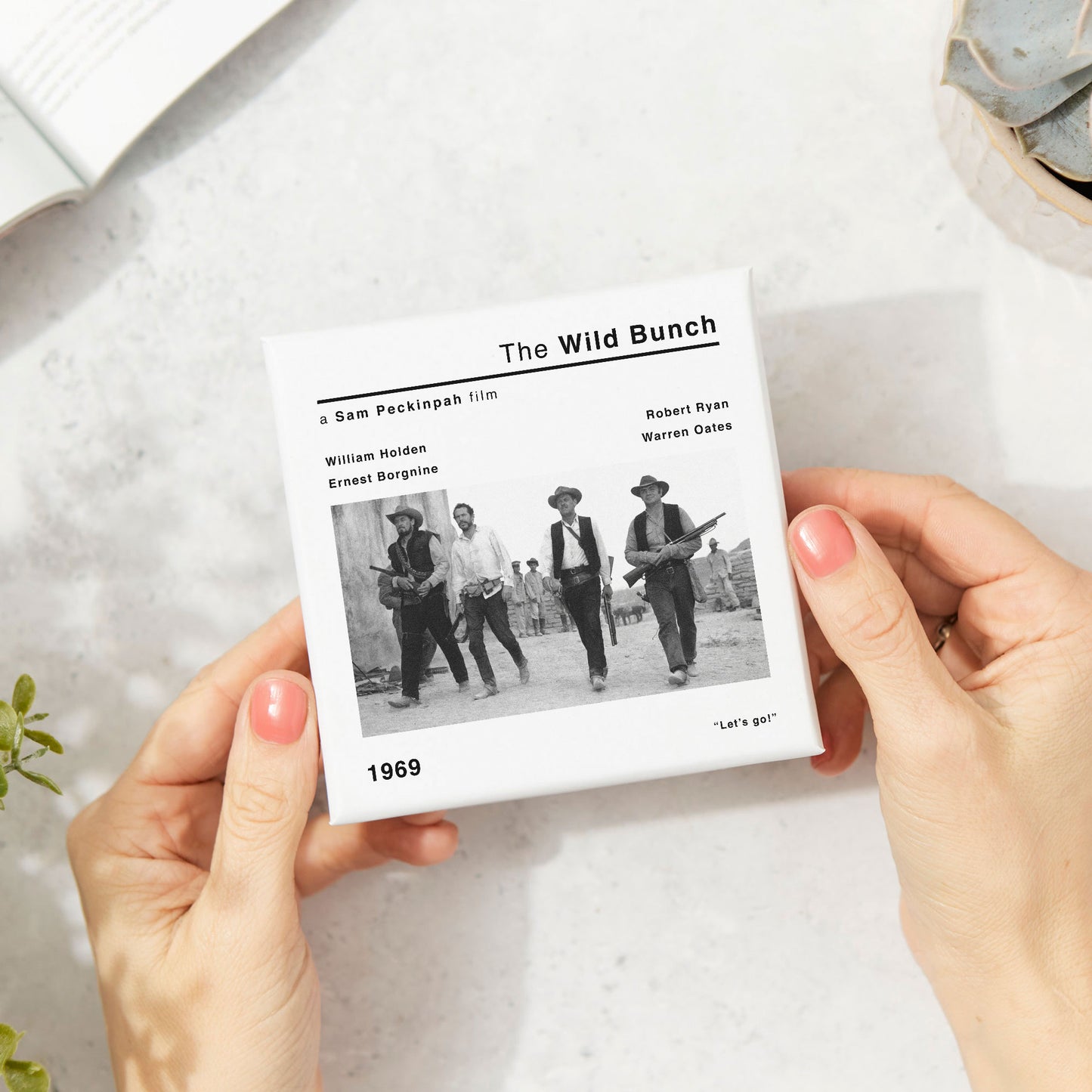 The Wild Bunch Movie Film Coaster