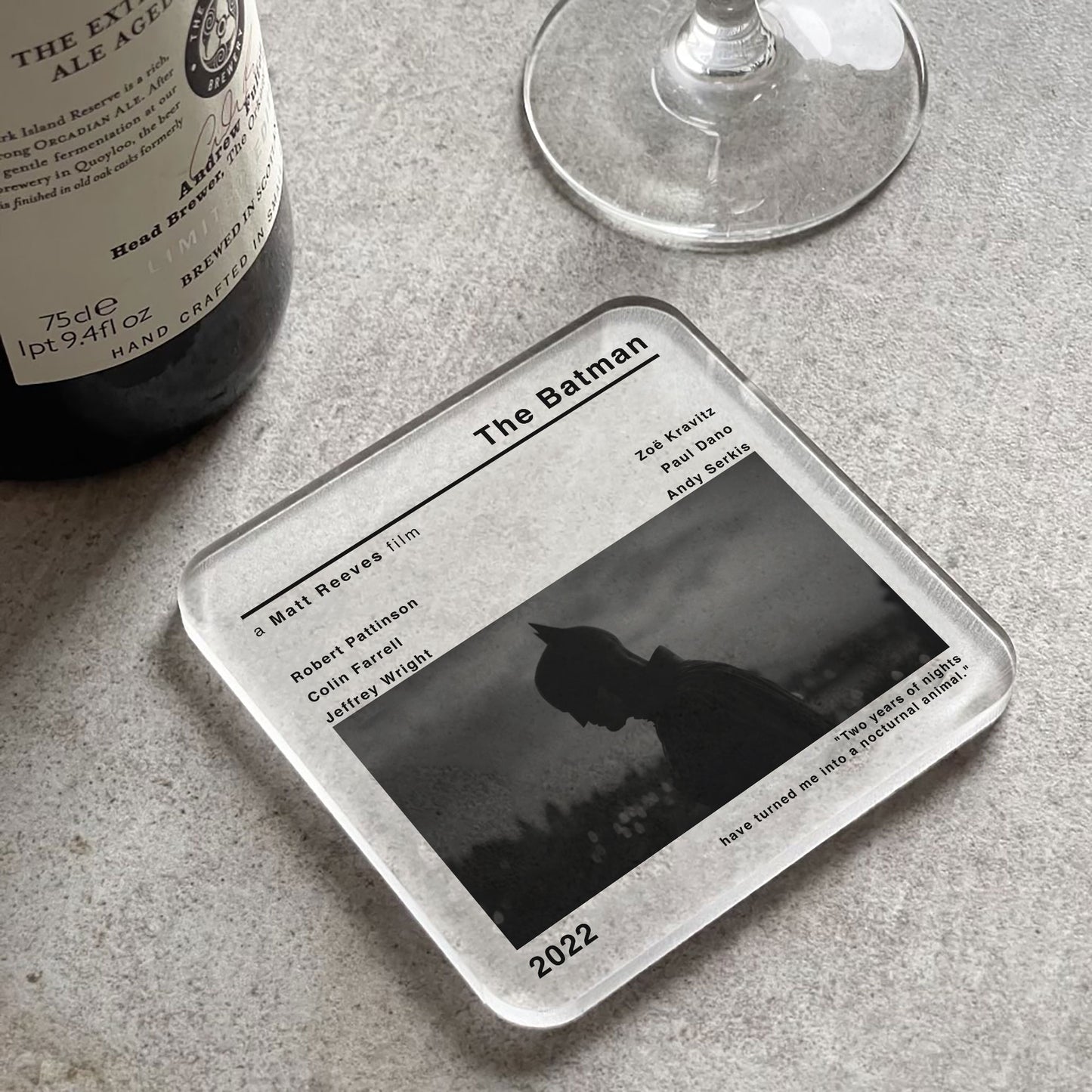 The Batman Movie Film Coaster