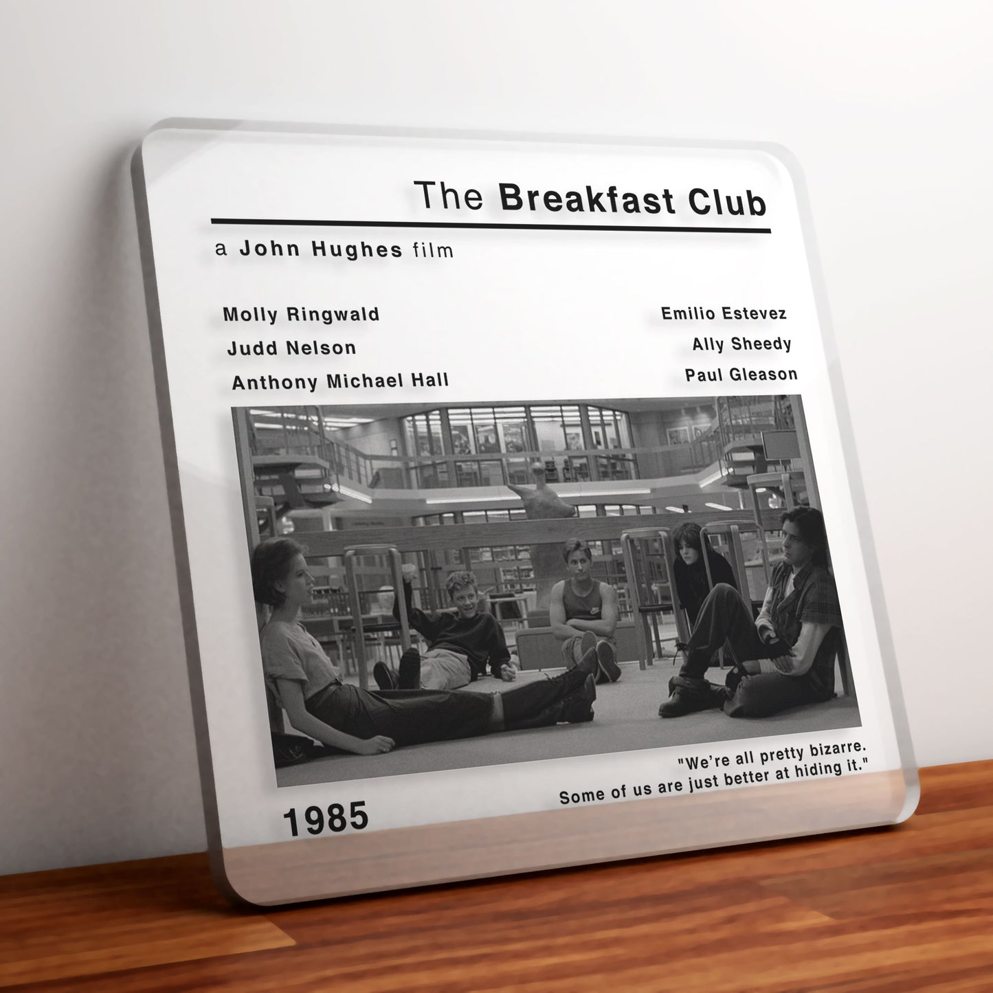 The Breakfast Club Movie Film Coaster