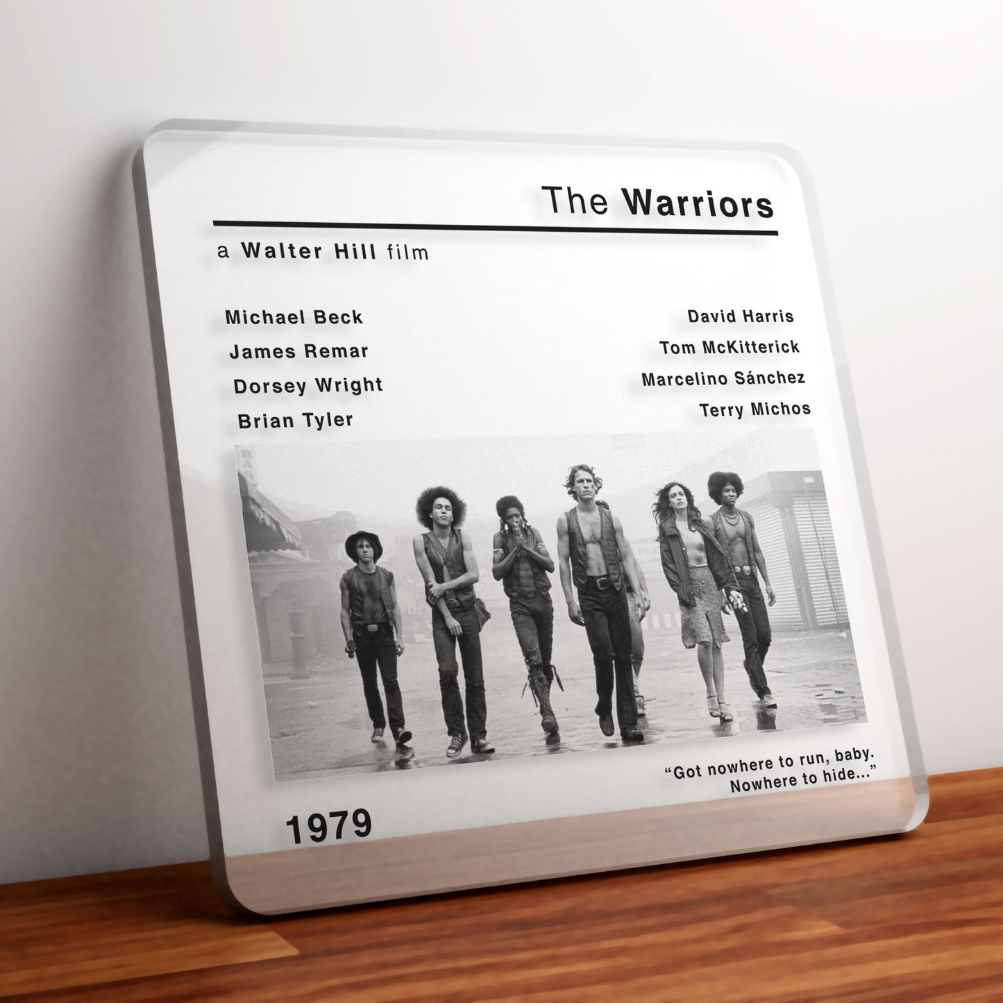 The Warriors Movie Film Coaster