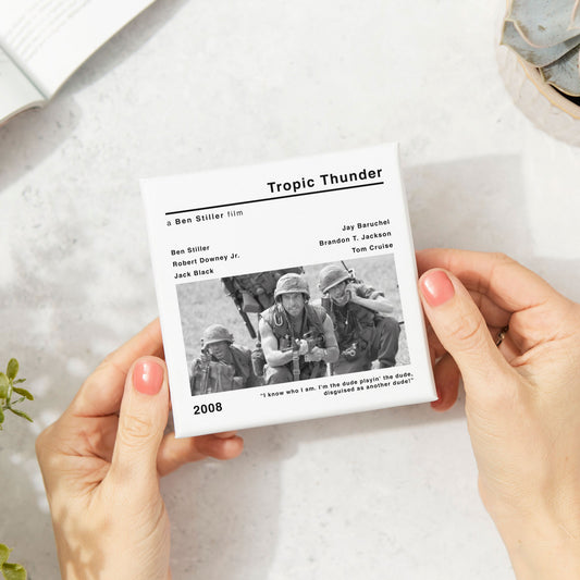 Tropic Thunder Movie Film Coaster