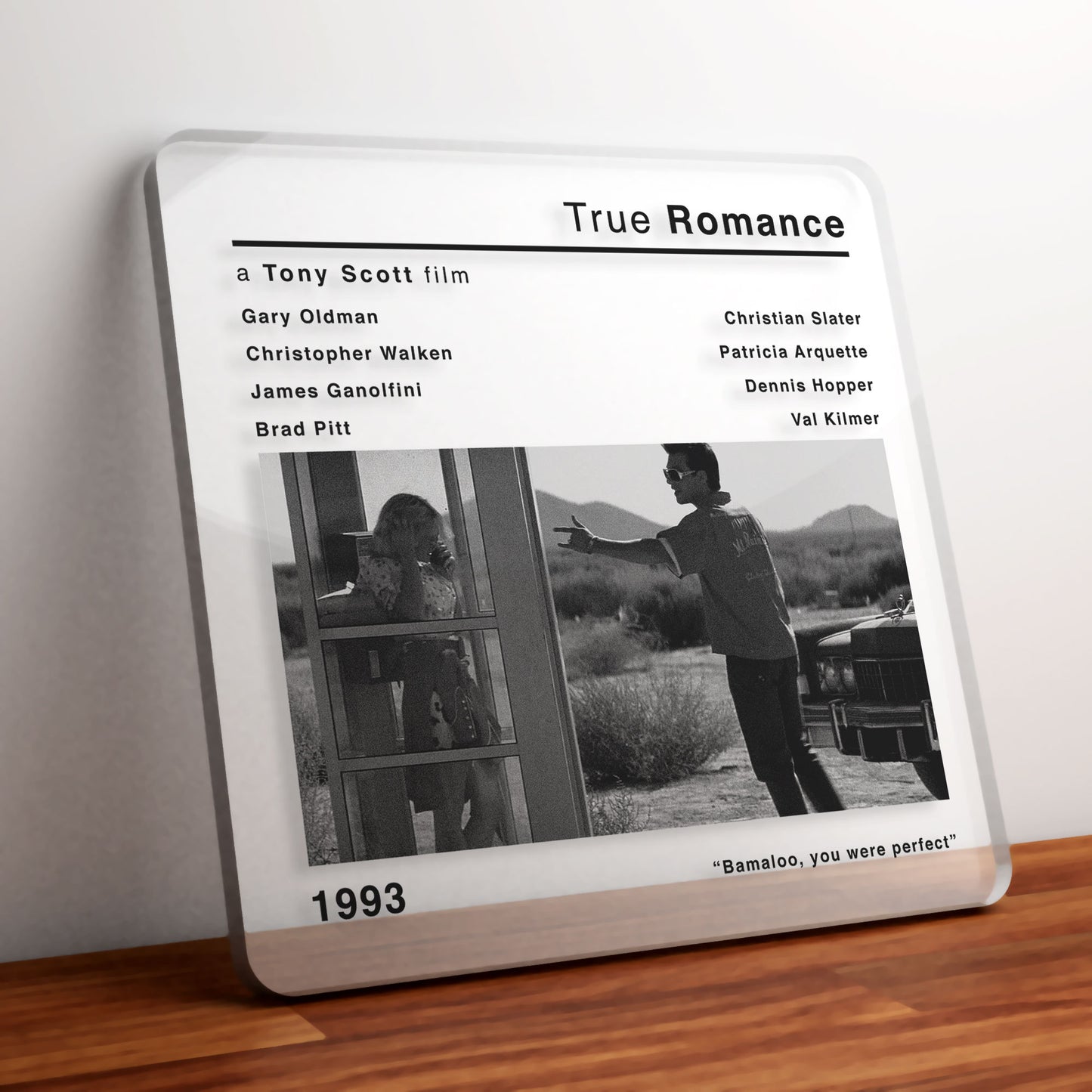 True Romance Movie Film Coaster