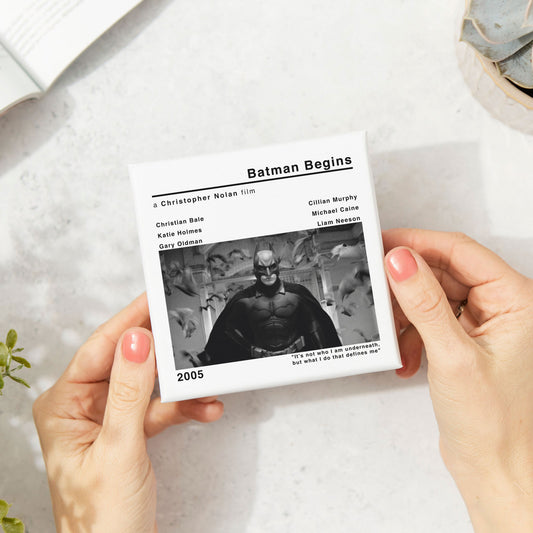 Batman Begins Movie Film Coaster