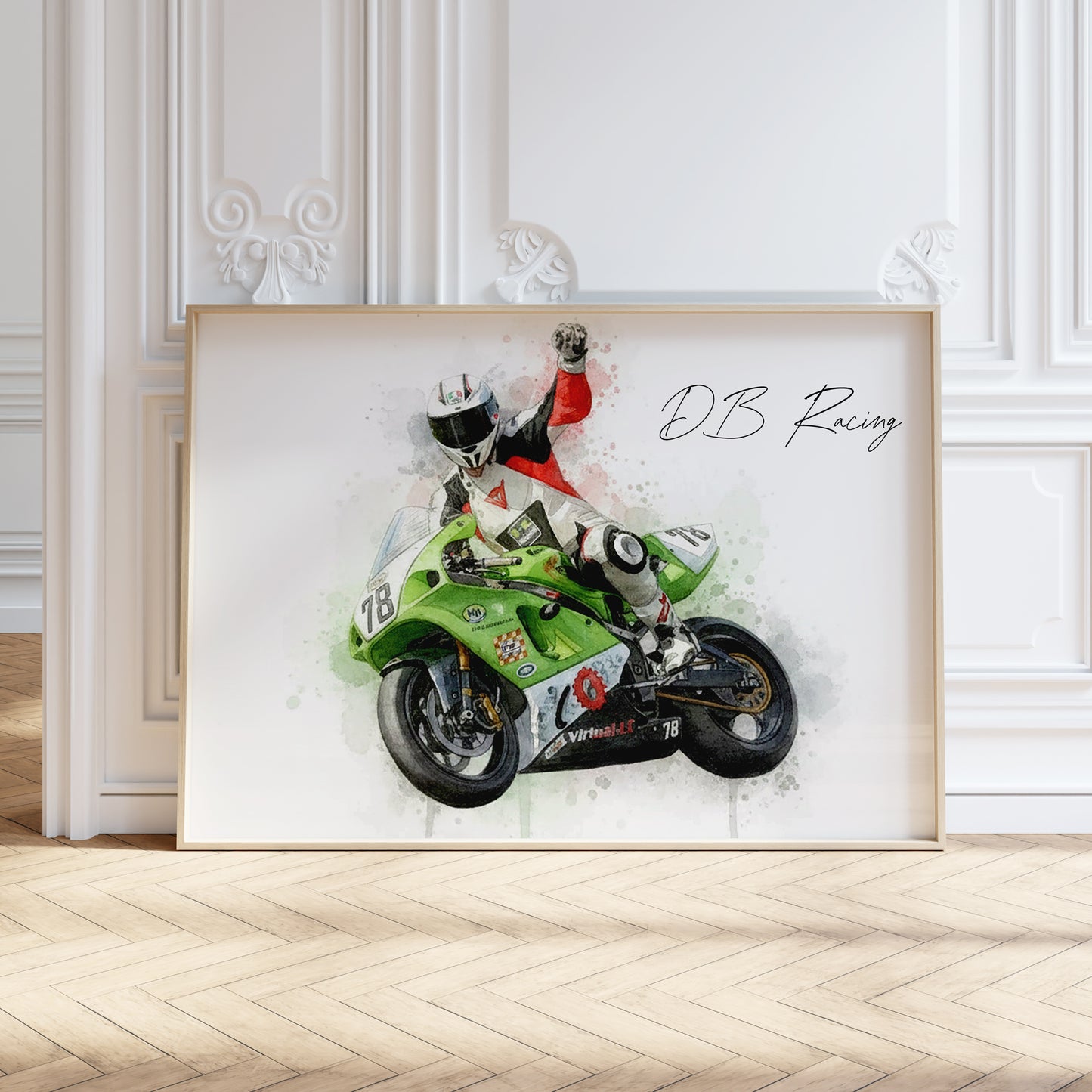 Personalised Car Watercolour Print From Your Photo