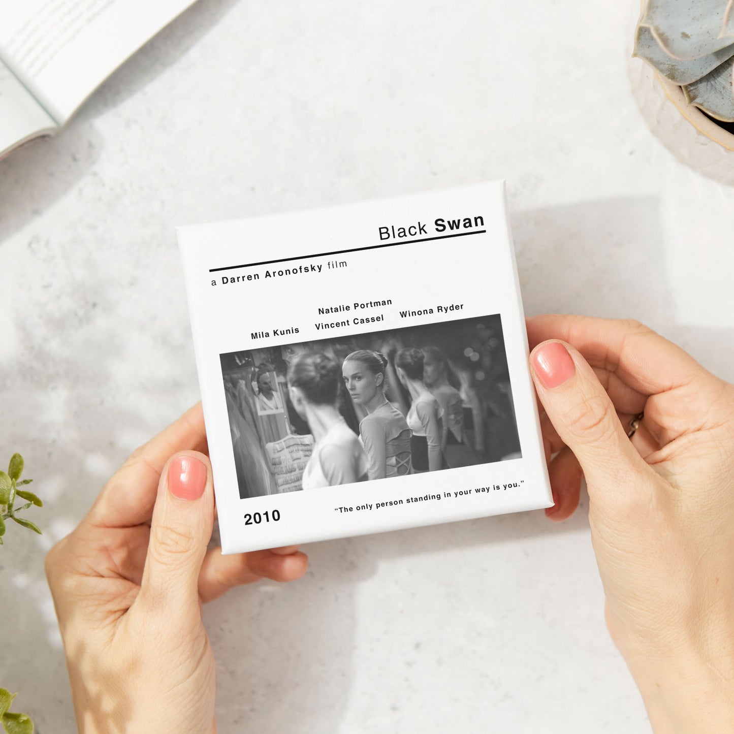 Black Swan Movie Film Coaster