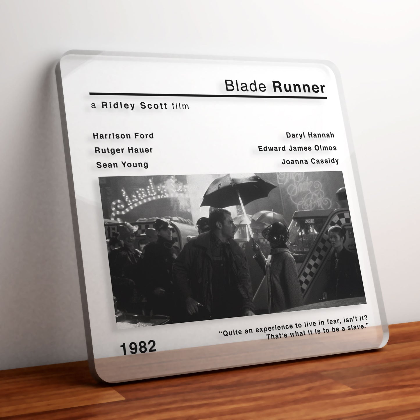 Blade Runner Movie Film Coaster