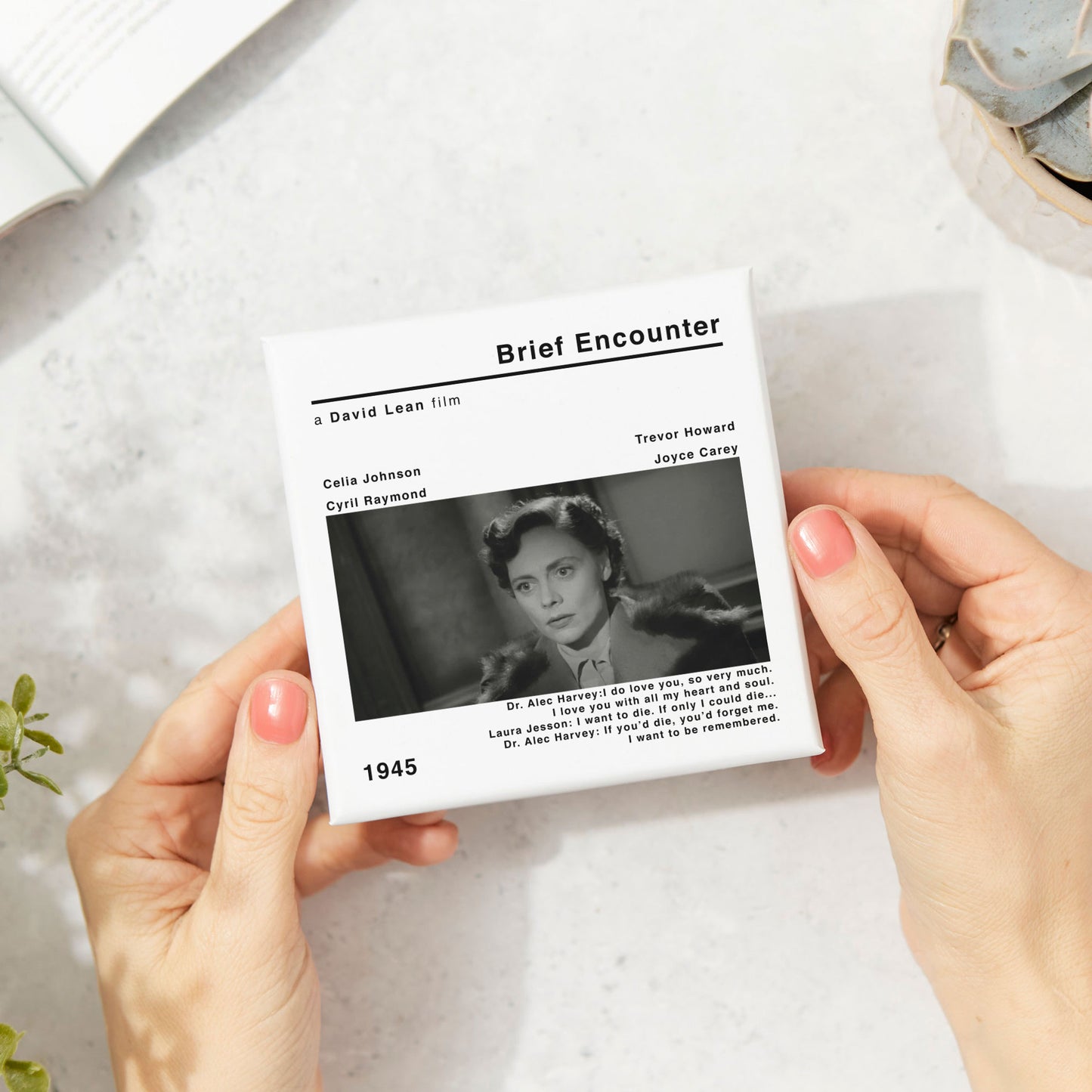 Brief Encounter Movie Film Coaster