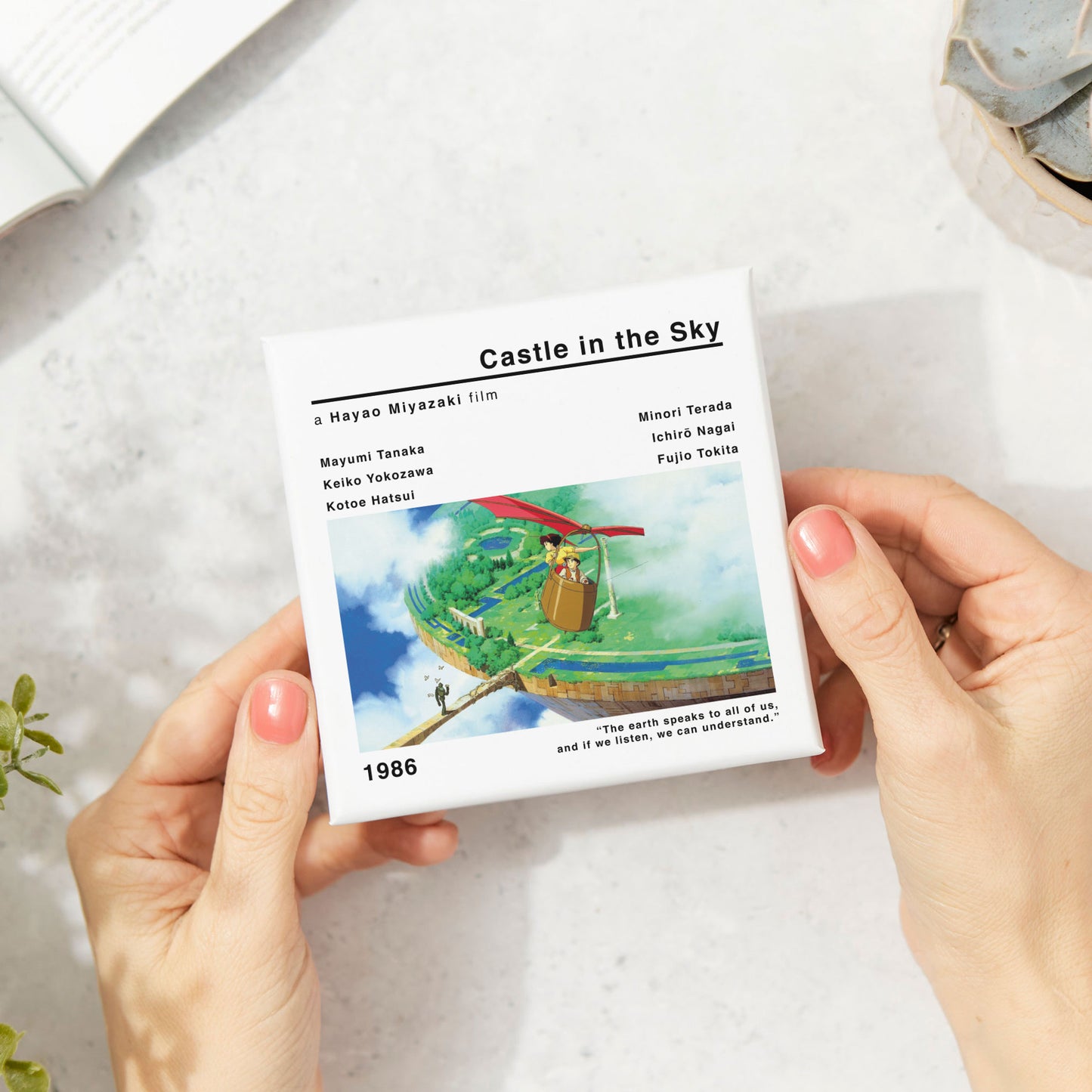 Castle In The Sky Movie Film Coaster