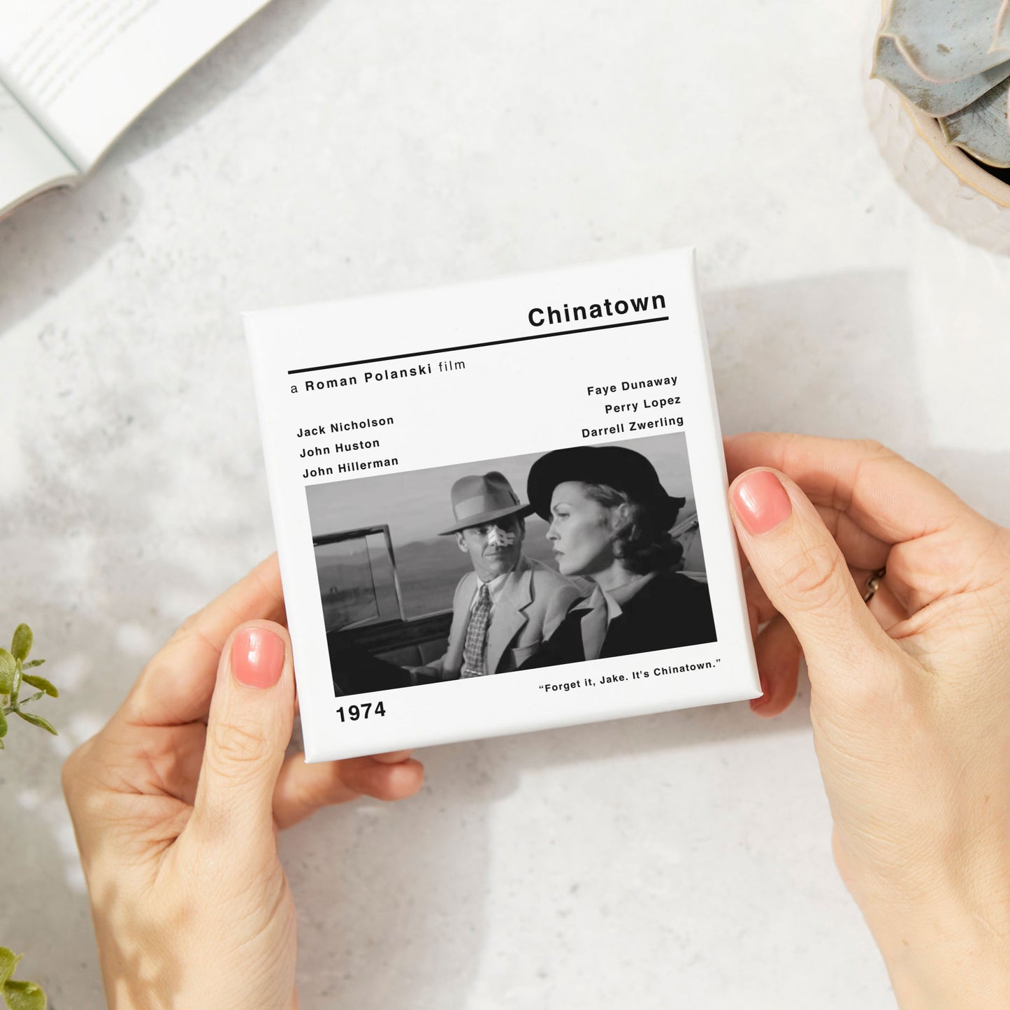 Chinatown Movie Film Coaster