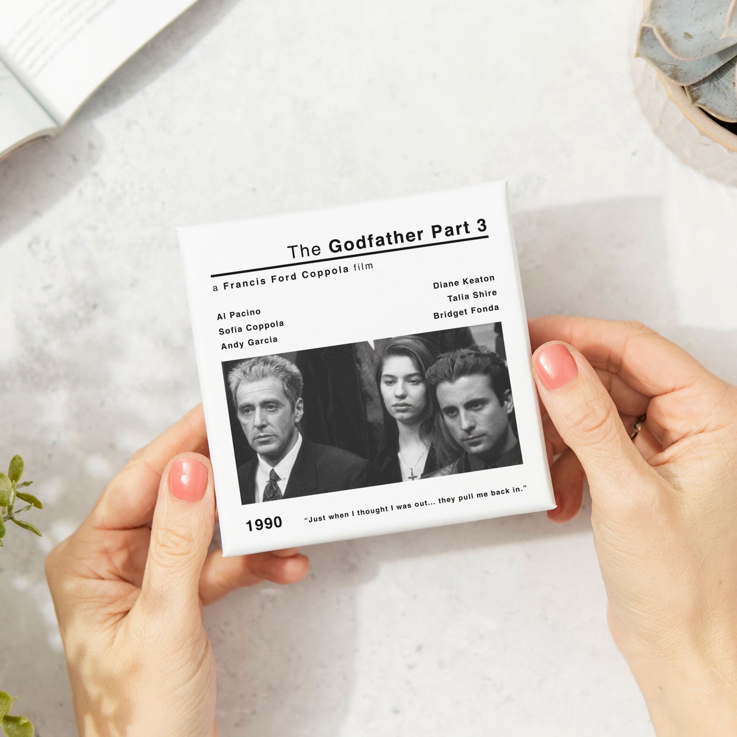 The Godfather Part 3 Movie Film Coaster