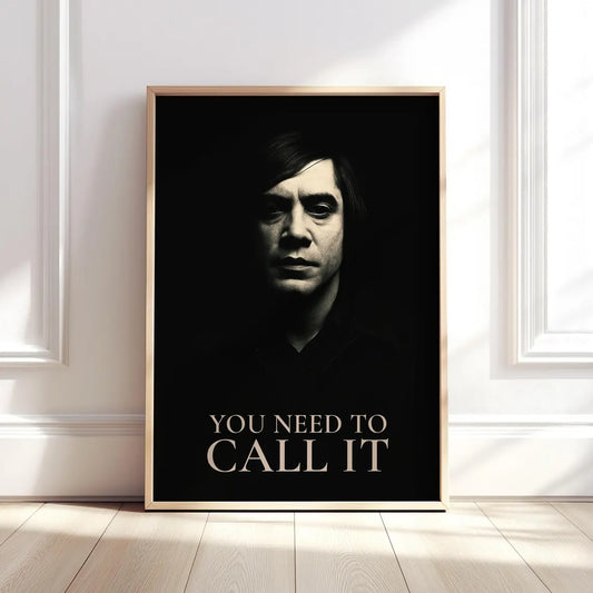 No Country For Old Men - Anton Chigurh Movie Poster