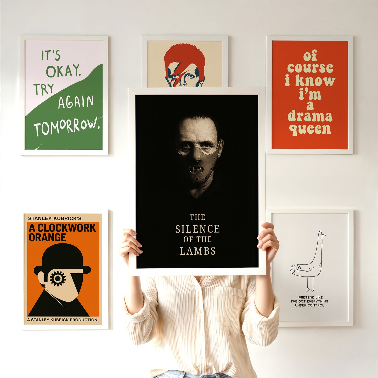 The Silence of the Lambs Hannibal Lecter Movie Poster