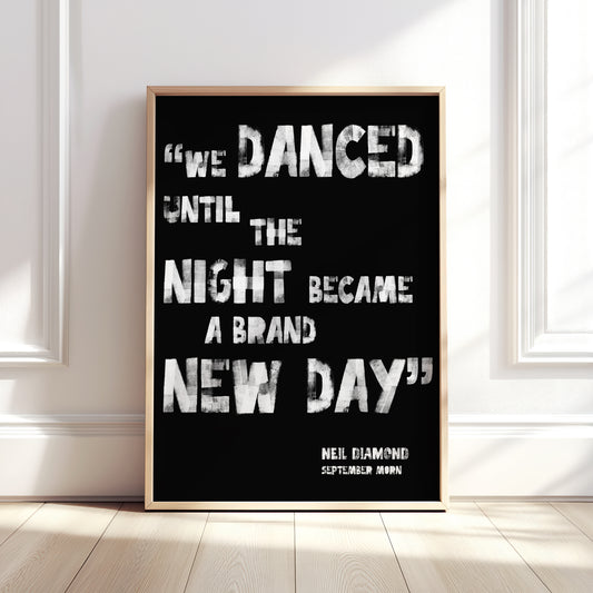 Your Own Movie/Song/Inspirational Quote Custom Print