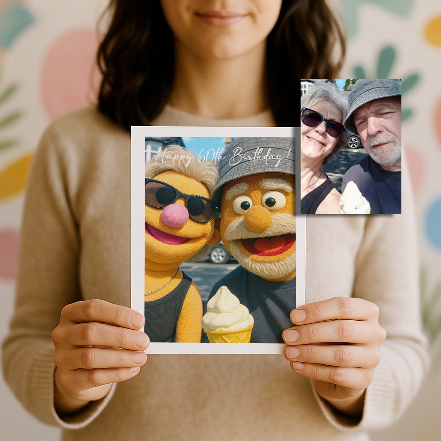 Personalised 3D Animated Puppet Card