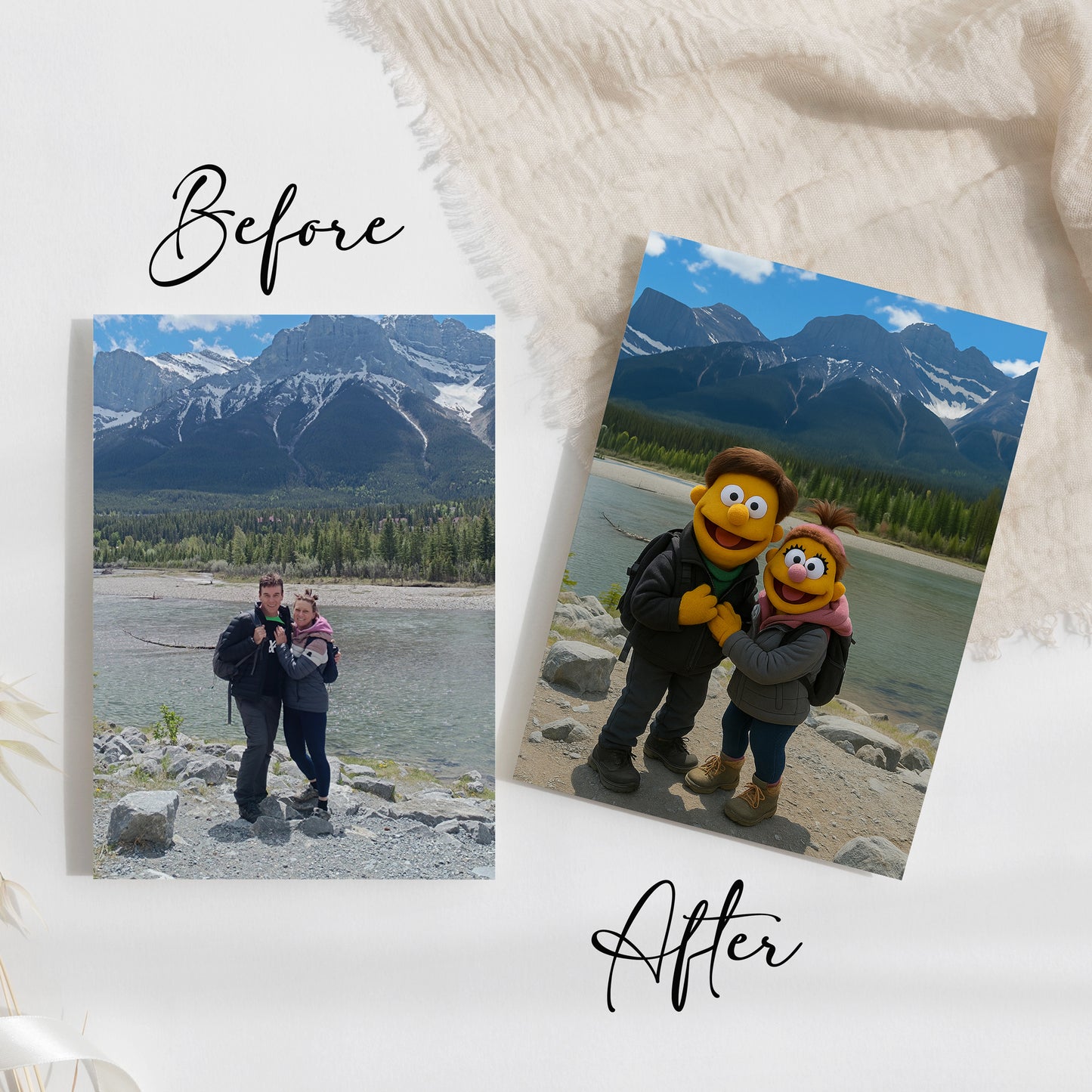 Personalised 3D Animated Puppet Card