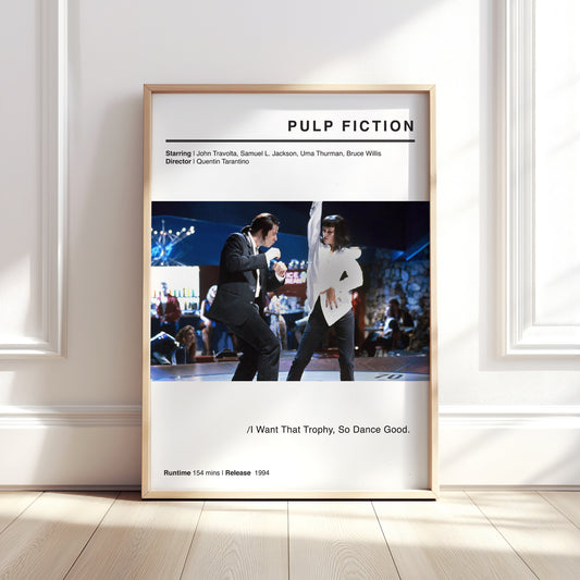 Pulp Fiction Movie Poster