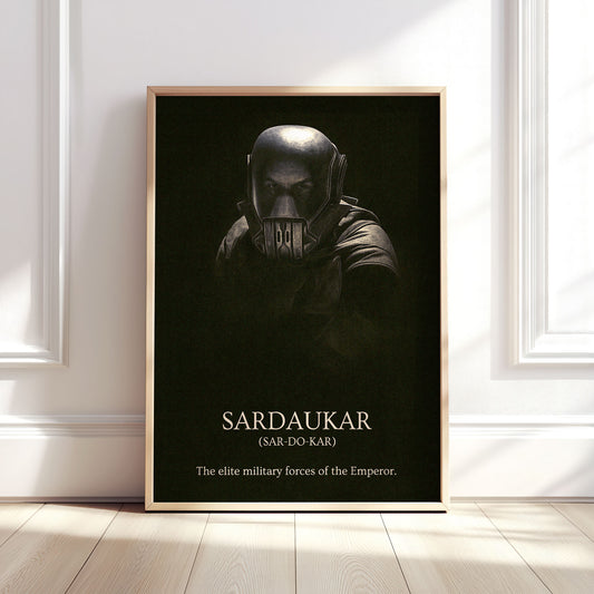 Dune Sardaukar Warrior Movie Poster