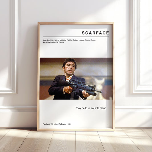 Scarface Movie Poster