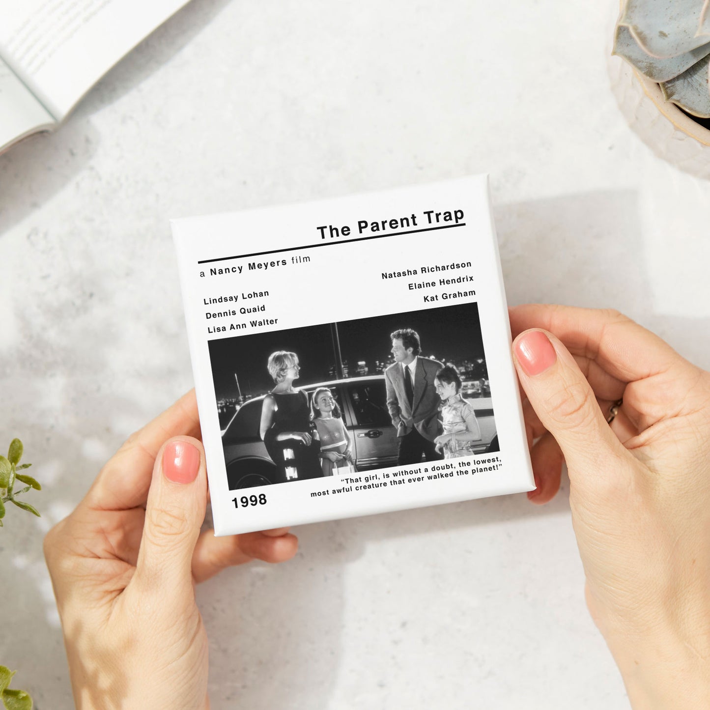 The Parent Trap Movie Film Coaster