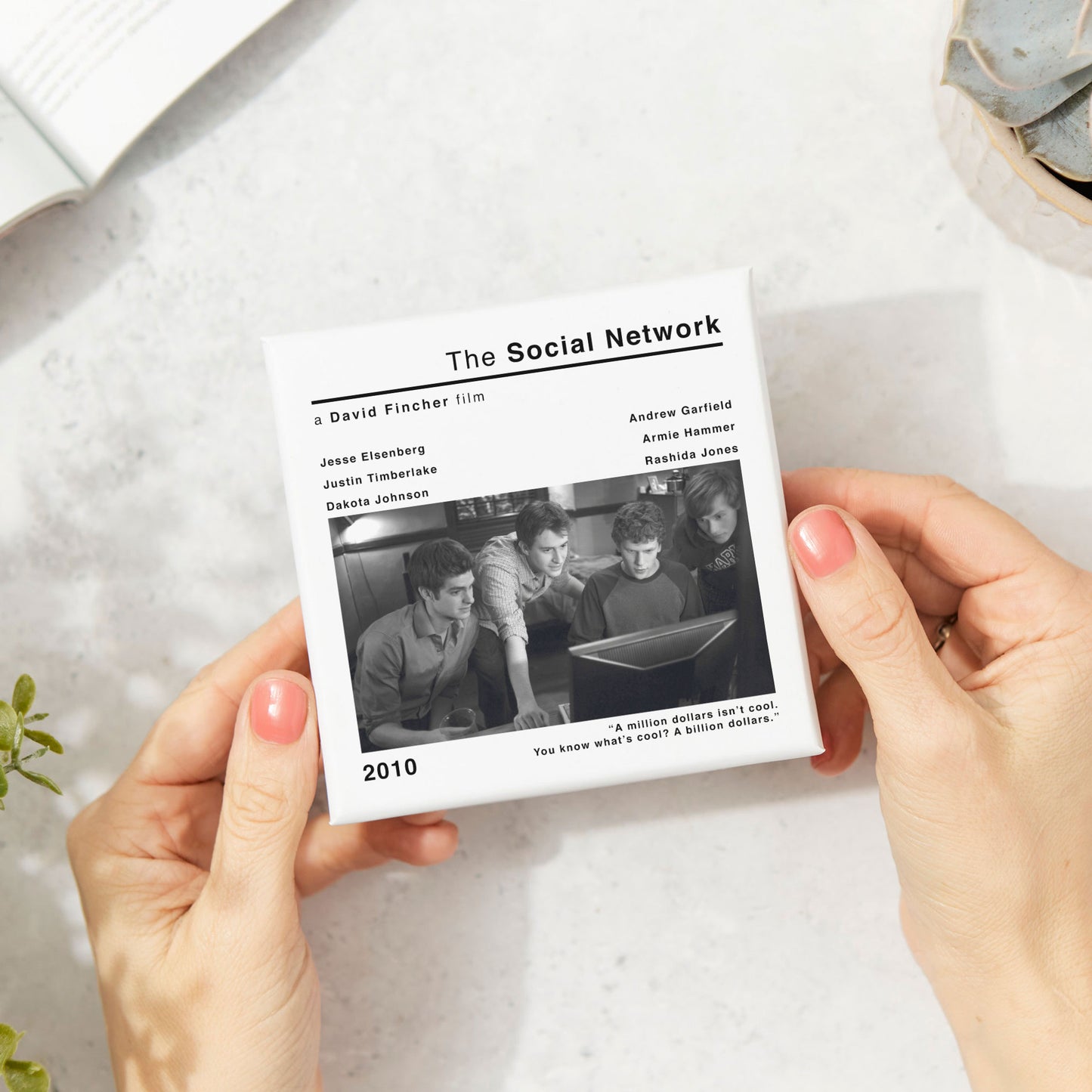 The Social Network Movie Film Coaster