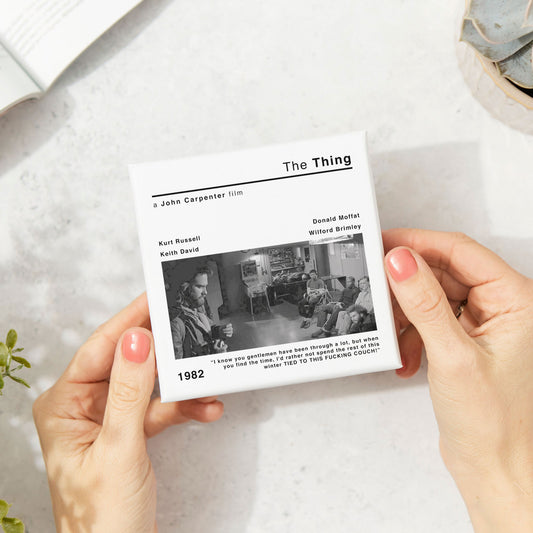 The Thing Movie Film Coaster
