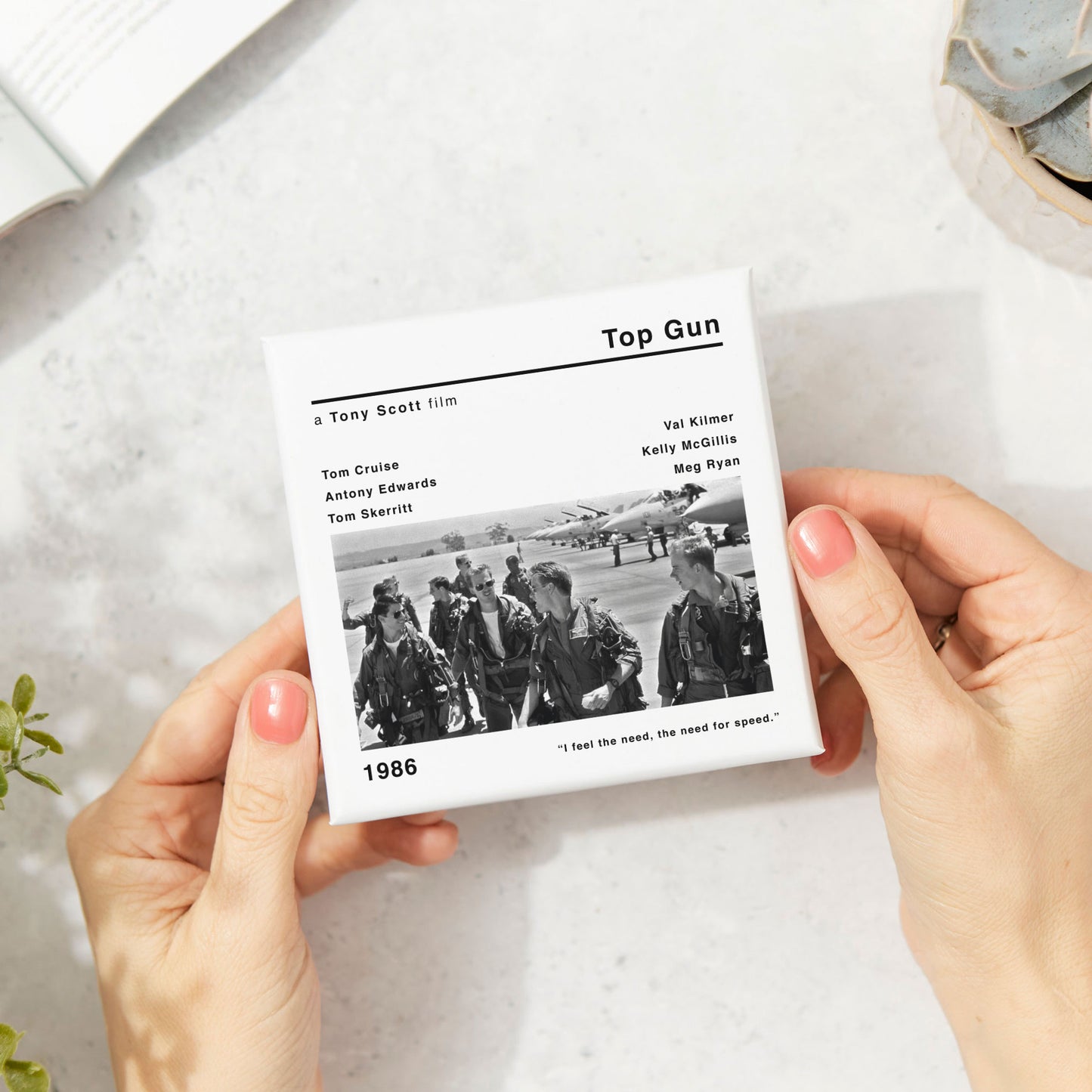 Top Gun Movie Film Coaster