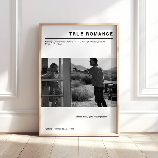 True Romance Movie Poster