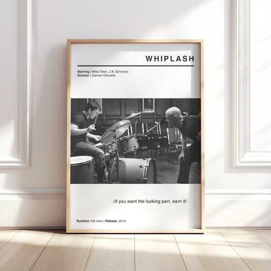 Whiplash Movie Poster