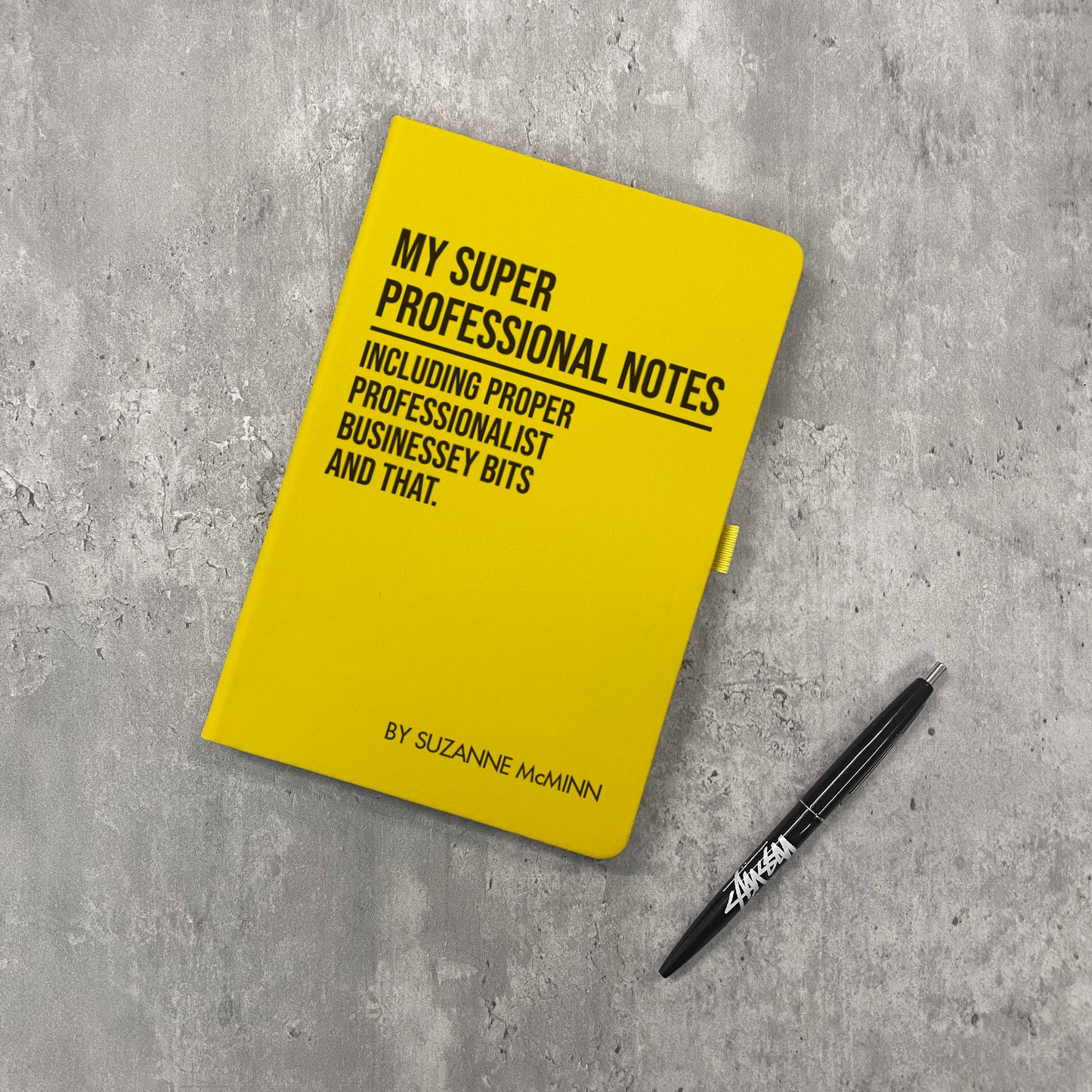 Funny Personalised "My Super Professional..." Notebook